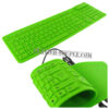 clavier silicone slim vert pomme azerty