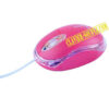 Kristal Souris USB lumineuse rouge