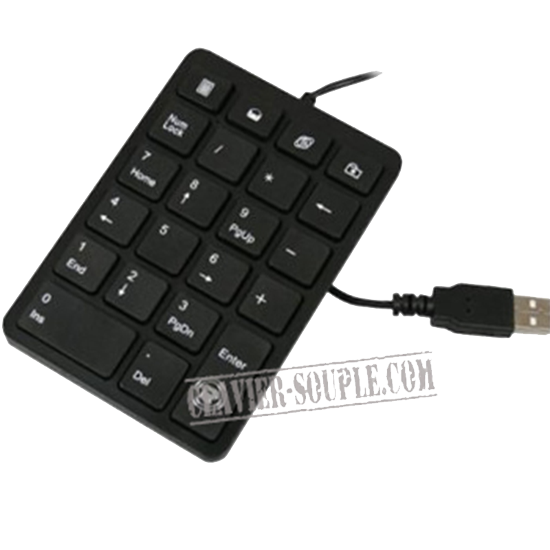 pavé numerique USB étanche