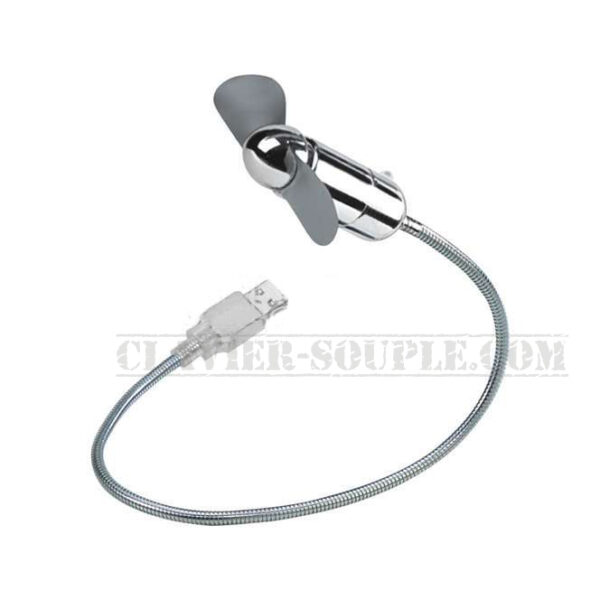ventilateur flexible usb pour pc portable